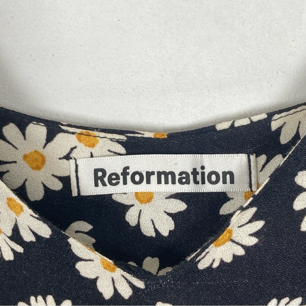 Reformation Women’s Marlowe Floral Mini Dress Romantic Cottagecore Size XS - Picture 3 of 13